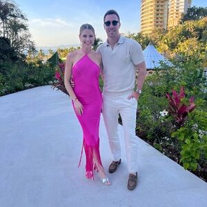REVOLVE Camila Coelho Payton Dress in Hot Pink